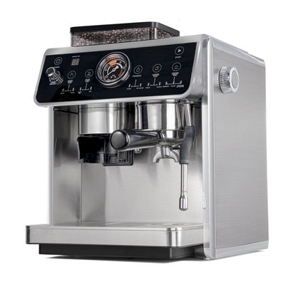 Máy pha cà phê tự động thân thép không gỉ máy pha cà phê espresso Ý thông minh