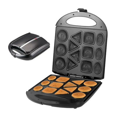 4 Pancake Egg Core Customized Waffle Maker Round For Individual Home Trẻ em nướng bánh