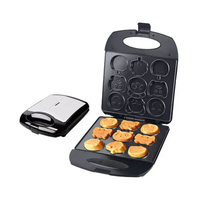 4 Pancake Egg Core Customized Waffle Maker Round For Individual Home Trẻ em nướng bánh