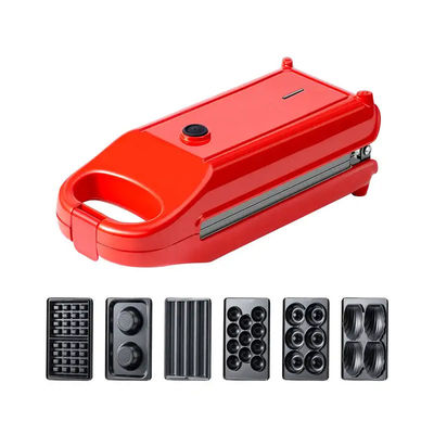 4 Pancake Egg Core Customized Waffle Maker Round For Individual Home Trẻ em nướng bánh