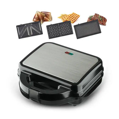 7 5 3 trong 1 Máy chế biến bánh sandwich Waffle điện không dính