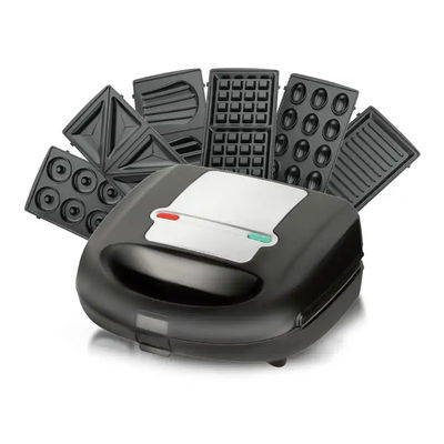12pcs 12 lỗ Waffle Sandwich Makers gia đình 3 trong 1 đa chức năng