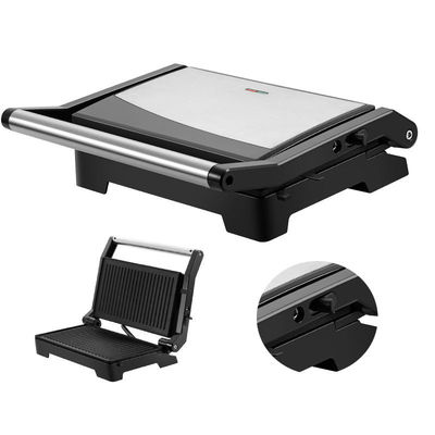 Bấm điện 2 slice Mini Auto Panini với bề mặt không dính