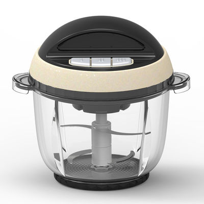 400 Watt Electric Food Chopper Máy xay thịt 2,5L Glass Bowl Thịt rau quả 2 tốc độ