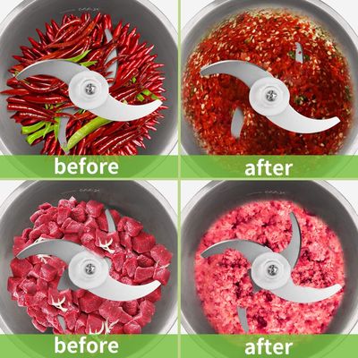 Máy xay thịt nhỏ Máy xay thịt bằng thép không gỉ