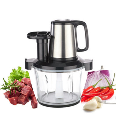 Thịt thực phẩm rau Mixer Mini Điện 400W Stainless Steel