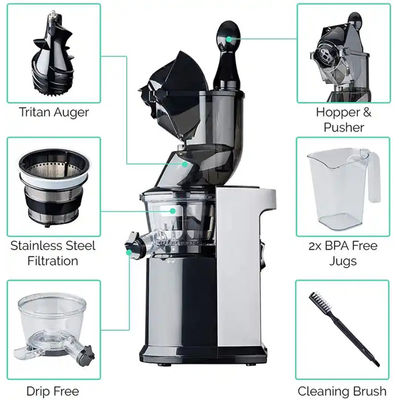 Máy pha nước trái cây cam từ miệng lớn 9 trong 1 máy pha nước tươi gia đình