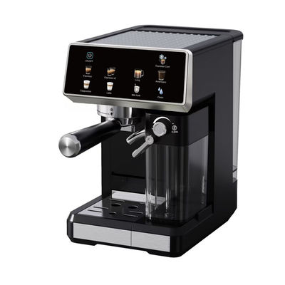 Máy pha cà phê espresso bán tự động với máy ẩm sữa bằng tay cho latte cappuccino