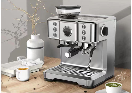 20 Bar Italian Express Máy espresso Bơm thép không gỉ