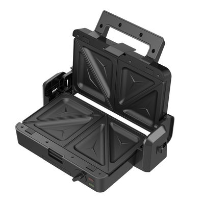 1200W Máy nướng liên lạc có thể tháo rời 3 tấm 105 180 độ mở nhiệt độ điều chỉnh nút điện PTFE không dính cho BBQ gia đình