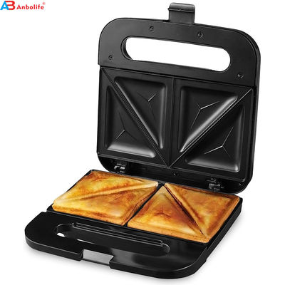 2 slice Deep Fill Sandwich Maker Máy làm bánh nướng bánh rán có thể tháo rời Bbq Grill Non-Stick Coating Kitchen Cooking Appliance
