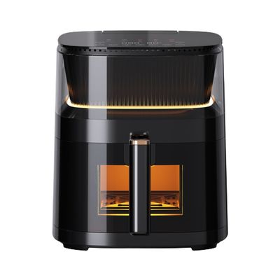 5l thép không gỉ đa chức năng máy nướng không khí nhỏ lò bếp thông minh vuông khỏe mạnh điện cho sử dụng gia đình