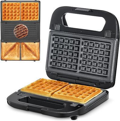 Anbo Electric Samosa Dumpling Maker Sandwich Maker Donut Pancake Maker Không dính phủ Ứng dụng nấu ăn