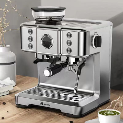 Anbo Touchscreen Italy ULKA Pump Máy pha cà phê espresso đa chức năng với máy xay