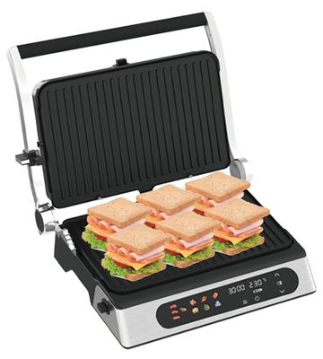 Đánh giá hiệu quả năng lượng điện lớp A 2200w Waffle Panini Maker 1 năm bảo hành