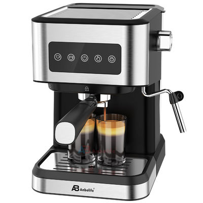 Anbo điều khiển màn hình cảm ứng cà phê và máy làm espresso đa chức năng cappuccino 20 bar