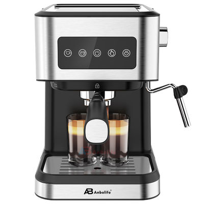 Anbo điều khiển màn hình cảm ứng cà phê và máy làm espresso đa chức năng cappuccino 20 bar