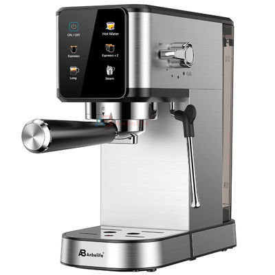 Anbo điều khiển màn hình cảm ứng cà phê và máy làm espresso đa chức năng cappuccino 20 bar