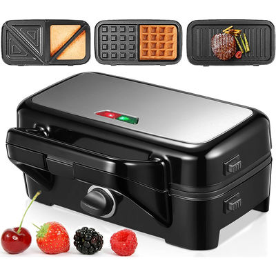 2 Slice Deep Xxl Grill Sandwich Maker Điều chỉnh điều khiển nhiệt độ nguồn điện tháo rời Ptfe Sử dụng gia đình