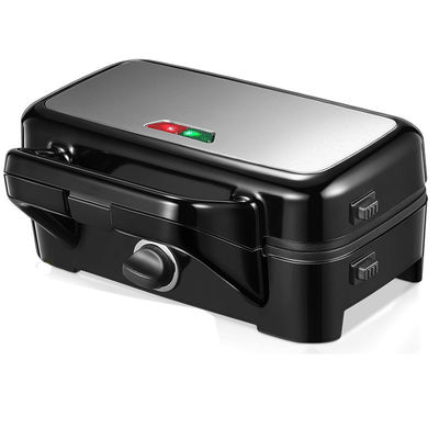 2 Slice Deep Xxl Grill Sandwich Maker Điều chỉnh điều khiển nhiệt độ nguồn điện tháo rời Ptfe Sử dụng gia đình