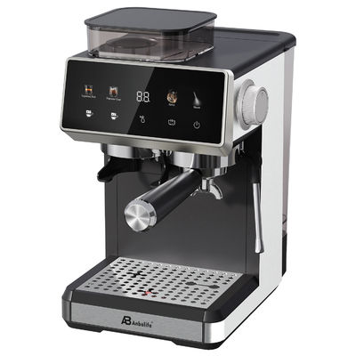 Anbo Control màn hình cảm ứng lớn Cappuccino espresso Máy pha cà phê đa chức năng với máy xay