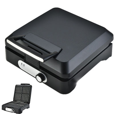 2 slice Electric Indoor Waffle Maker With Deep Cooking Plates Thicker Fluffier Waffles Special Design No-Mess Moat Sử dụng trong nhà