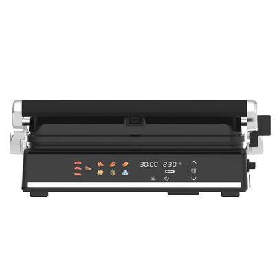 Máy làm bánh Panini 2200w có thể tháo rời 4/6 với máy thăm dò