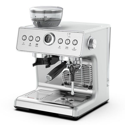 Máy pha cà phê espresso 2 trong 1 với máy xay tích hợp 2800W