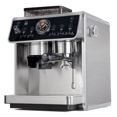 Máy pha cà phê espresso 2 trong 1 với máy xay tích hợp 2800W