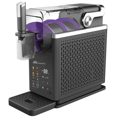 Máy làm slushie điện Anbolife 1.9L cho kem và nước ép đông lạnh