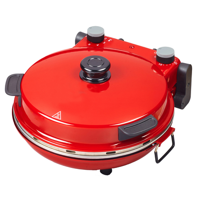 Máy làm pizza điện 1400W với tấm nhôm không dính