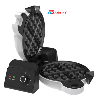 Máy làm waffle hình động vật Anbolife với tấm không dính
