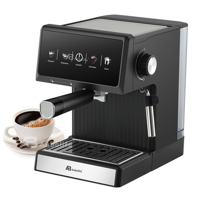 Anbolife Professional Espresso Coffee Makers with Temperature Display & Coffee Machine with Digital Manual