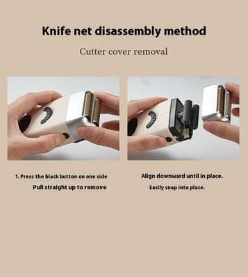 Máy cạo râu điện sạc được với pin 1200mAh, phụ tùng thay thế miễn phí và vỏ nhựa dùng để cạo râu mặt cho nam