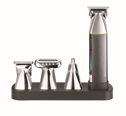 Tông đơ điện đa năng 5 trong 1 với pin 1200mAh và bảo hành 1 năm, sạc nhanh và tông đơ cắt tóc có thể rửa toàn thân