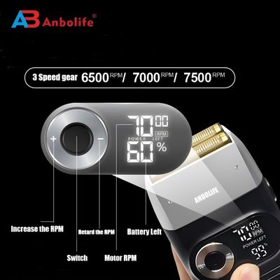 IPX7 chống nước dao cạo điện cho nam giới với pin 600mAh và thời gian làm việc 60-90 phút để sử dụng toàn bộ cơ thể