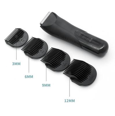 Máy tỉa lông toàn thân không dây cho nam với pin 600 mAh, thời gian sử dụng 61–90 phút và động cơ 6500 vòng/phút để cạo lông mịn màng