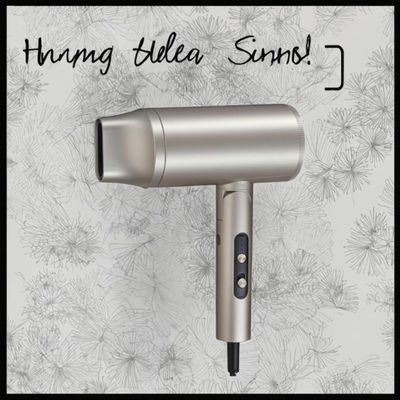 Máy sấy tóc chuyên nghiệp 2000W với động cơ BLDC 110.000 RPM và 500 triệu ion âm cho tiệm và gia đình