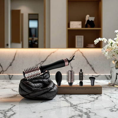 Máy sấy tóc 1200W với 3 mức nhiệt độ và 220 ~ 240V điện áp để dễ dàng tạo kiểu tóc