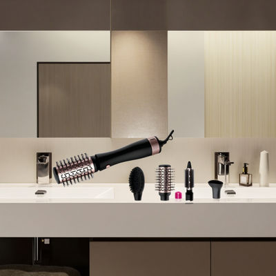 Máy sấy tóc 1200W với 3 mức nhiệt độ và 220 ~ 240V điện áp để dễ dàng tạo kiểu tóc