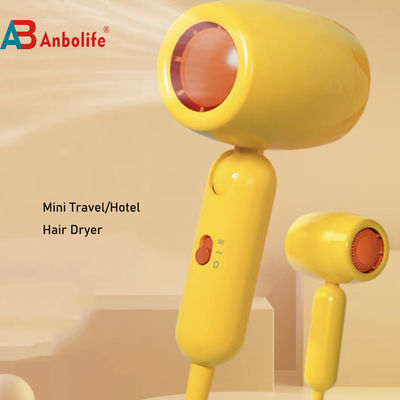 Máy sấy tóc 600W 220-240V với 2 cài đặt tốc độ và chức năng ion để làm khô nhanh