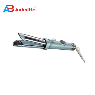 Máy uốn tóc chuyên nghiệp với bánh răng điều chỉnh xoay, màn hình LED và dải nhiệt 130-210°C cho mọi loại tóc