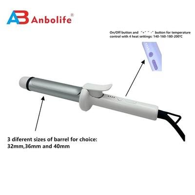 Máy kéo tóc trị liệu Ion kép với màn hình LED và 4 mức nhiệt độ cho tất cả các loại tóc