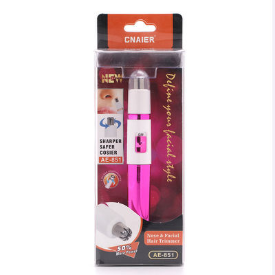 Máy tỉa lông mũi điện ANBOLIFE với pin Lithium dùng trong gia đình, bằng nhựa bền, dụng cụ chăm sóc cá nhân