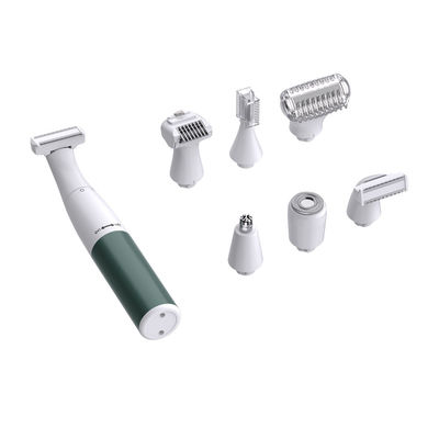 Bộ máy tẩy lông nữ đa chức năng 6 trong 1 với pin 1200mAh Blade thép không gỉ và phụ tùng miễn phí