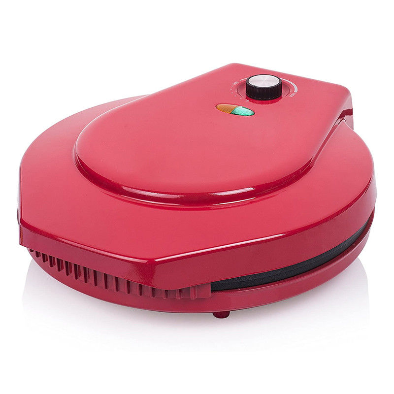Ningbo nhà máy 12 Inch Non-Stick Calzone Maker Pizza lò trong Red Home sử dụng nhanh FunElectric Multi Pizza Maker