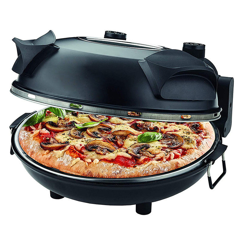 Máy chế biến pizza điều chỉnh nhiệt độ với cửa sổ nhìn thấy được đá đặc biệt &amp; nướng bánh nướng nướng nướng nướng nướng nướng nướng nướng nướng