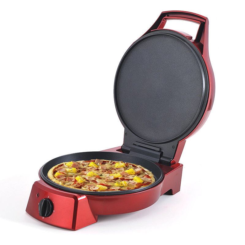 Máy làm pizza điện Anbolife 12 &quot; 1400w đa chức năng điện Máy làm pizza Mini máy làm pizza