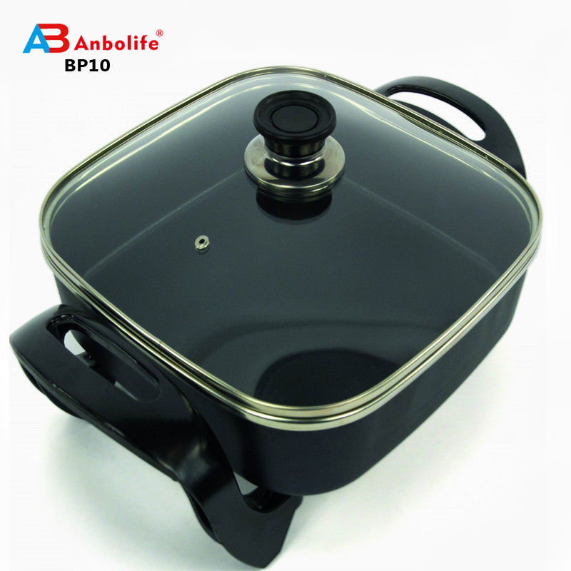 Anbo Factory trực tiếp bán nóng không dính tròn lò nướng điện / lò nướng pizza điện