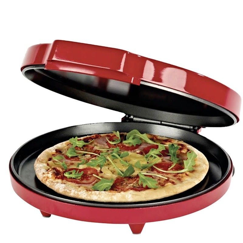 Anbo nhôm portable không dính nồi pizza chất lượng tốt nhất bánh nướng tấm đa chức năng vòng conveyor điện pizza nồi